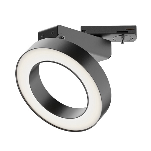 Светодиодный трековый светильник однофазный Maytoni Technical Rim Unity 3000К 12 Вт черный (TR044-1-12W3K-B)