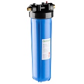 Корпус фильтра Гейзер для холодной воды пластик 20BB 1 НР(ш) х 1 НР(ш) синий