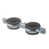 Хомут сантехнический Walraven 1" 32-36 мм двойной оцинкованная сталь со шпилькой и дюбелем (802136) Хомут сантехнический Walraven 1" 32-36 мм двойной оцинкованная сталь со шпилькой и дюбелем (802136)