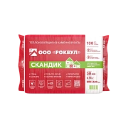Утеплитель Роквул Лайт Баттс Скандик 800x600x50 мм 5,76 кв. м
