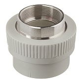 Муфта полипропиленовая FV-Plast 63 мм х 2 ВР(г) (217063) Муфта полипропиленовая FV-Plast 63 мм х 2 ВР(г) (217063)