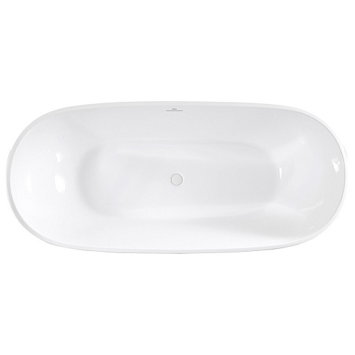 Ванна акриловая Abber 160х81,5 см отдельностоящая с ножками (AB9263-1.6)