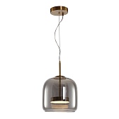 Светильник светодиодный подвесной Arte Lamp Padova 4000К 12 Вт 2 кв.м серый IP20 (A2404SP-23SM)