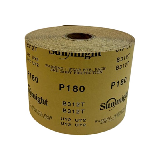 Наждачная бумага Sunmight Gold B312T 115 мм 50 м Р180 Наждачная бумага Sunmight Gold B312T 115 мм 50 м Р180