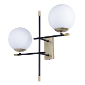Бра Arte Lamp Arkab E14 80 Вт 220 В черное IP20 (A2225AP-2BK) Бра Arte Lamp Arkab E14 80 Вт 220 В черное IP20 (A2225AP-2BK)