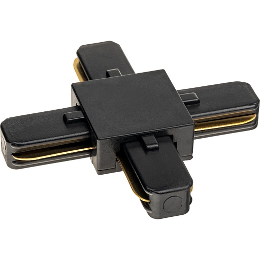 Коннектор для однофазного шинопровода Х-образный Ritter Artline черный (59750 0) Коннектор для однофазного шинопровода Х-образный Ritter Artline черный (59750 0)