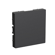 Заглушка Systeme Electric AtlasDesign встраиваемая базальт (ATN001409)
