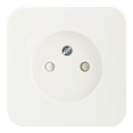 Розетка Schneider Electric Blanca BLNRA001112 открытая установка молочная без заземления IP20 со шторками Розетка Schneider Electric Blanca BLNRA001112 открытая установка молочная без заземления IP20 со шторками