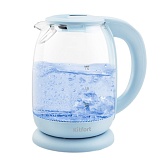 Электрический чайник Kitfort КТ-640-1 1,7 л голубой Электрический чайник Kitfort КТ-640-1 1,7 л голубой