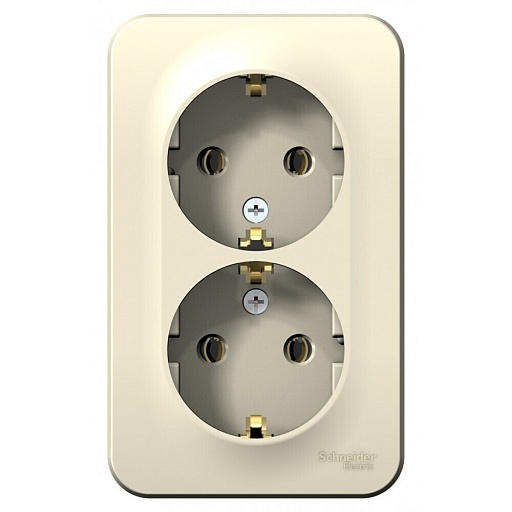 Розетка Systeme Electric Blanca накладная молочная (BLNRA010202)