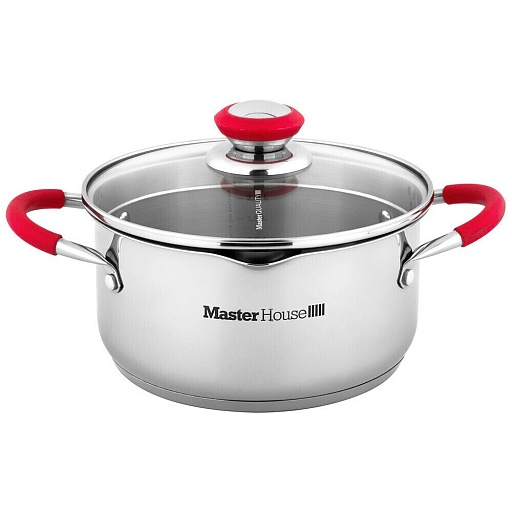 Кастрюля Master House Rosse 3 л нержавеющая сталь (60481) Кастрюля Master House Rosse 3 л нержавеющая сталь (60481)