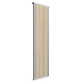 Дверь-купе 783x2552 мм ясень шимо светлый/серебро Elegant Дверь-купе 783x2552 мм ясень шимо светлый/серебро Elegant