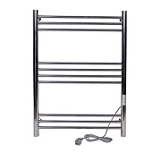 Полотенцесушитель электрический Тера Богема 800х532 мм 85 Вт с терморегулятором правый хром