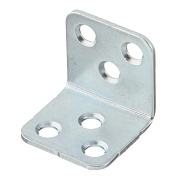 Уголок мебельный оцинкованный 30х30х30 мм Уголок мебельный оцинкованный 30х30х30 мм