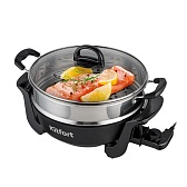 Электросковорода Kitfort КТ-4055 черная Электросковорода Kitfort КТ-4055 черная