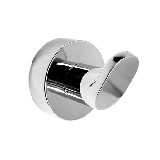 Крючок для ванной WasserKraft Donau K-9400 одинарный на шуруп металл хром (K-9423)