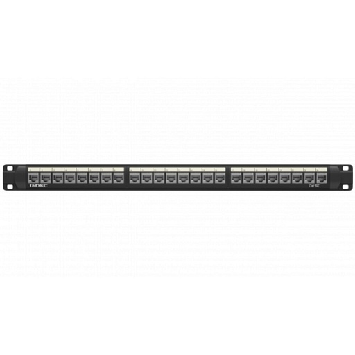 Патч-панель экранированная DKC 1U 19 дюйм RJ45 CAT5е 24 модуля (RN5PPF24)