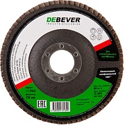 Круг лепестковый по металлу/древесине Debever (FDC 115A 40 72F) 115х22,2 мм P40