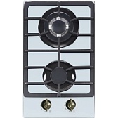 Варочная панель газовая Lauf PG-304WH classic 2 конфорки белая