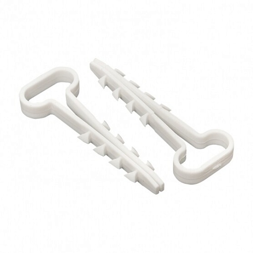 Дюбель-хомут для плоского кабеля PROxima 5-16 мм белый (50 шт.) (plc-cd-6x12w)