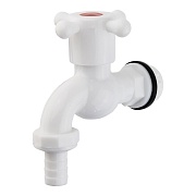 Кран шаровой 1/2 MasterProf пластиковый (ДС.060141)