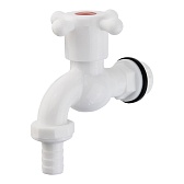 Кран шаровой 1/2 MasterProf пластиковый (ДС.060141) Кран шаровой 1/2 MasterProf пластиковый (ДС.060141)