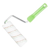 Валик микрофибра 180 мм d45 мм ворс 11 мм для водной основы с ручкой Wenzo Verona Валик микрофибра 180 мм d45 мм ворс 11 мм для водной основы с ручкой Wenzo Verona