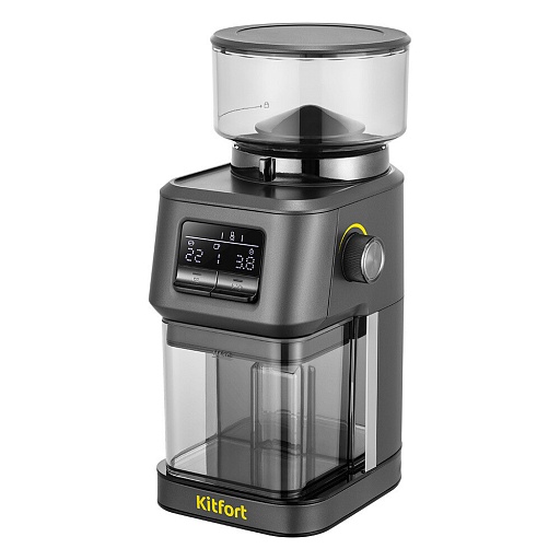 Кофемолка электрическая Kitfort КТ-7555 черная Кофемолка электрическая Kitfort КТ-7555 черная