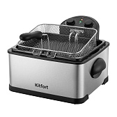 Фритюрница Kitfort КТ-6538 серая/черная