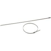 Стяжка кабельная ЭРА 500х4,6 мм нержавеющая сталь серая (50 шт.) (NO-225-239)