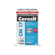 Клей для плитки Ceresit СМ 17 Super Flex с армирующими волокнами 25 кг