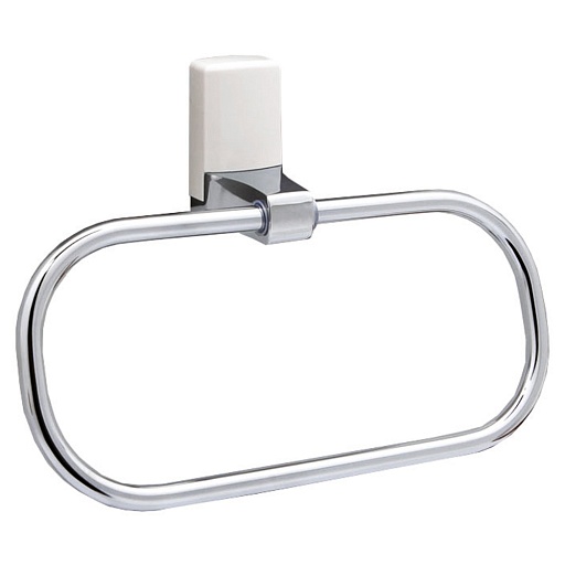 Полотенцедержатель кольцо WasserKraft Leine K-5000 White d230 мм на шуруп пластик/металл хром (K-5060W) Полотенцедержатель кольцо WasserKraft Leine K-5000 White d230 мм на шуруп пластик/металл хром (K-5060W)