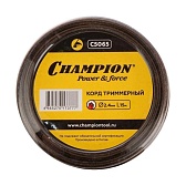 Леска для триммера Champion Nylplus Square квадрат 2,4 мм х 15 м черная (C5065) Леска для триммера Champion Nylplus Square квадрат 2,4 мм х 15 м черная (C5065)