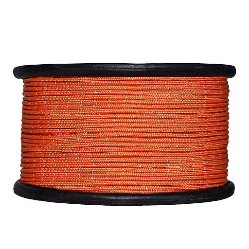 Шнур плетеный полипропиленовый 16 прядей d6 мм 200 м МДС светоотражающий