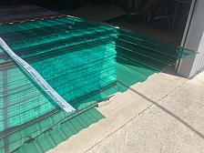 Профилированный поликарбонат SUNNEX МП-20 0,8 мм зелёный