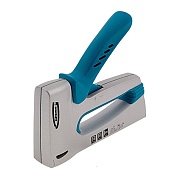 Степлер строительный для скоб и гвоздей Gross (41002) 3 в 1 с регулировкой удара алюминиевый