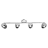 Спот светодиодный потолочный Arte Lamp Bombo 3000 К 20 Вт 4 кв.м хром IP20 (A6701PL-4CC) Спот светодиодный потолочный Arte Lamp Bombo 3000 К 20 Вт 4 кв.м хром IP20 (A6701PL-4CC)