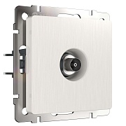 Розетка телевизионная Werkel встраиваемая перламутровая рифленая (a051171) Розетка телевизионная Werkel встраиваемая перламутровая рифленая (a051171)