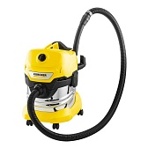 Пылесос строительный электрический Karcher WD 4 S V-20/5/22 (YSY) (1.628-250.0) 1000 Вт 20 л Пылесос строительный электрический Karcher WD 4 S V-20/5/22 (YSY) (1.628-250.0) 1000 Вт 20 л