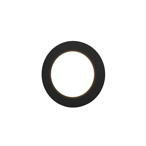 Подсветка для лестниц встраиваемая светодиодная черная 3 Вт 4000К IP65 Elektrostandard Step 5 (a049754)