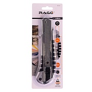 Нож строительный Rage by Vira 25 мм с сегментированным лезвием двухкомпонентный корпус с автофиксатором Нож строительный Rage by Vira 25 мм с сегментированным лезвием двухкомпонентный корпус с автофиксатором