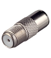 Переходник Proconnect гнездо F-штекер ТВ (05-4302-4-7) Переходник Proconnect гнездо F-штекер ТВ (05-4302-4-7)