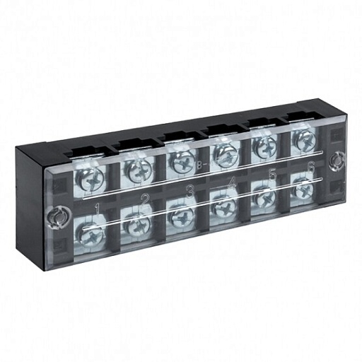 Терминал клеммный EKF PROxima TB-4506 4,5 кв.мм 660 В 45 A 6 клеммных пар (25 шт.)