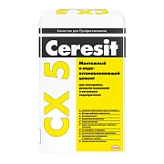 Монтажный и водоостанавливающий цемент Ceresit CX 5 25 кг