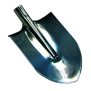 Лопата штыковая Инструм-Агро (010431) нержавеющая сталь остроугольная садовая без черенка
