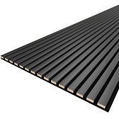 Панель акустическая 600х2780х21 мм Stella black lead 1,67 кв.м Панель акустическая 600х2780х21 мм Stella black lead 1,67 кв.м