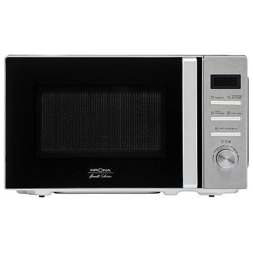 Микроволновая печь Krona Quantum нержавеющая сталь/черная