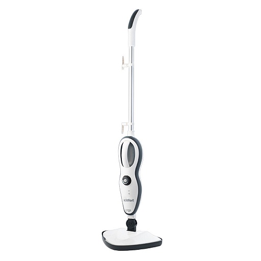 Швабра паровая Kitfort КТ-1008 белая