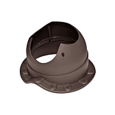 Проходной элемент Krovent Base-VT Wave 110 для готовой кровли из металлочерепицы коричневый Проходной элемент Krovent Base-VT Wave 110 для готовой кровли из металлочерепицы коричневый