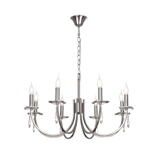 Люстра подвесная Freya Forte E14 320 Вт 21,33 кв.м (FR1006PL-08N)